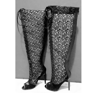 Thigh-High, Over The Knee Stiletto Boots